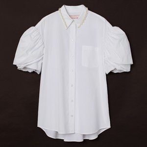 Simone Rocha x H&M Oversized Cotton Shirt